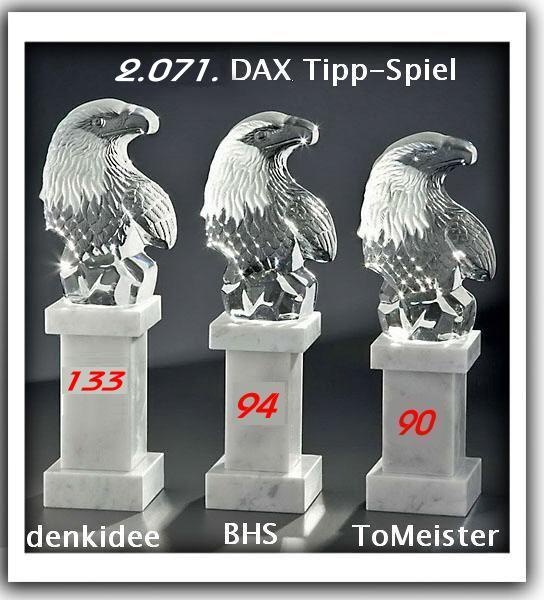 2.072.DAX Tipp-Spiel, Montag, 03.06.2013 612402