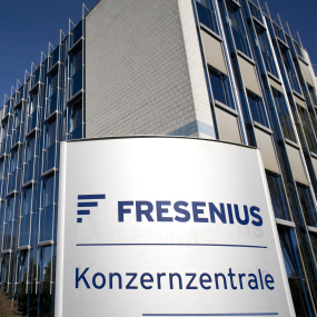 Die Konzernzentrale von Fresenius in Bad Homburg.