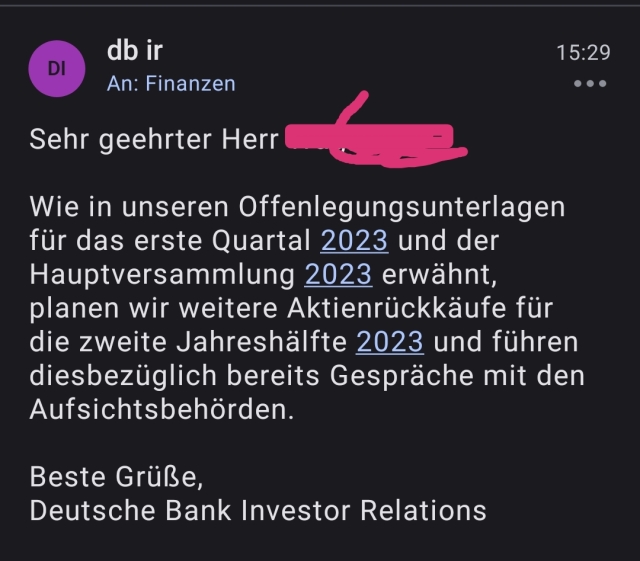 Deutsche Bank - sachlich, fundiert und moderiert 1378227