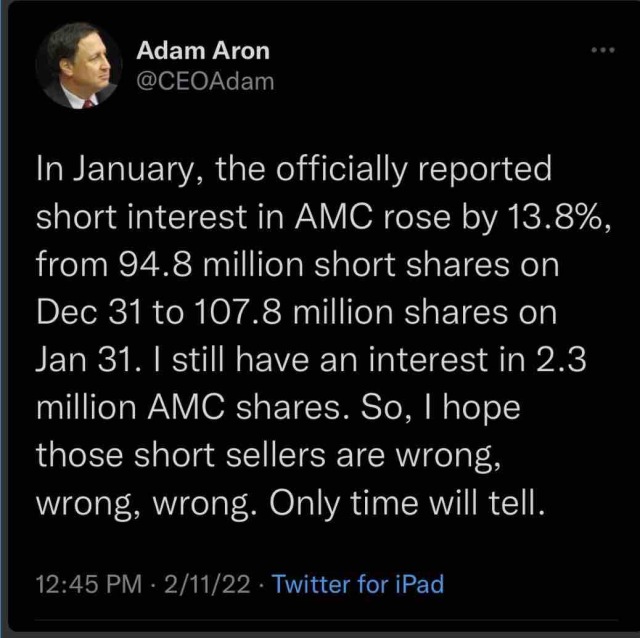 AMC Entertainment Holdings 2.0 - Todamoon?!? 1299116