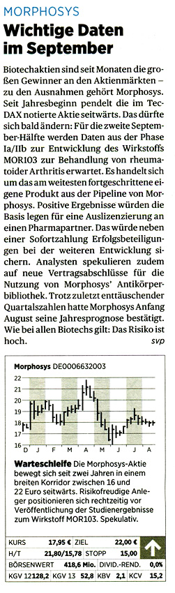 Morphosys-Presse-Thread 532366