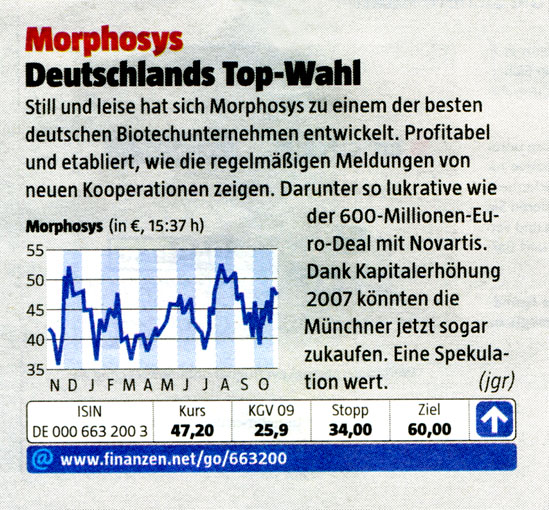 Morphosys-Presse-Thread 198054