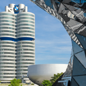 Hauptsitz von BMW in München.