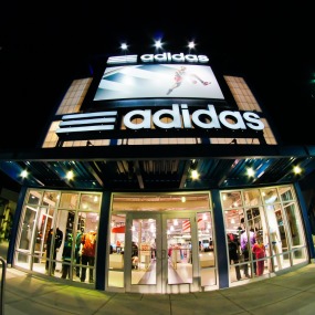Ein Adidas-Store in Atlantic City, USA.
