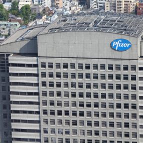Das Pfizer-Gebäude in Tokio.