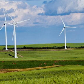 Ein Windpark in Norddeutschland. (Symbolbild)