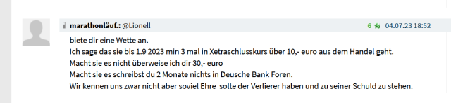 Deutsche Bank schafft sie es wieder hoch ? 1382676