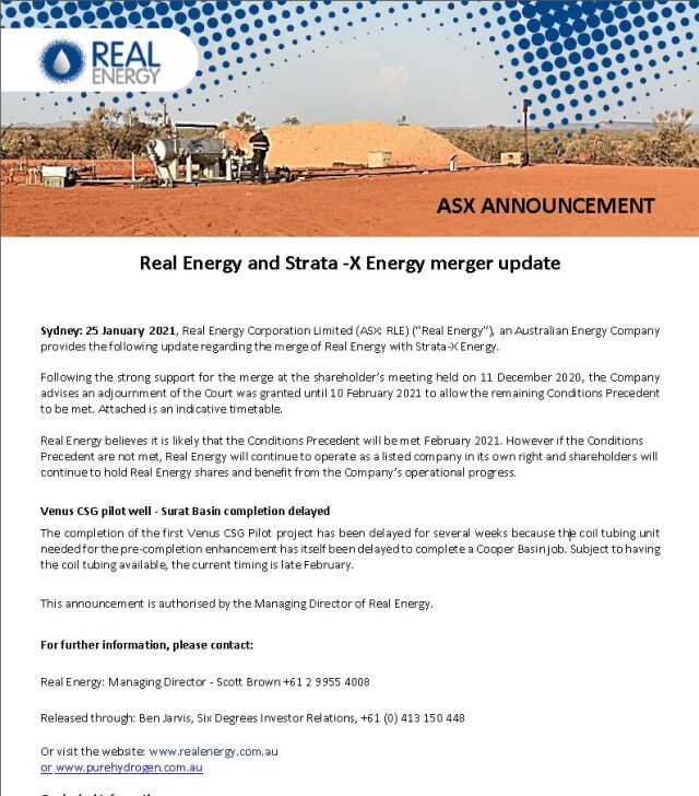Real Energy Corp Ltd - Pure Hydrogen 1228546