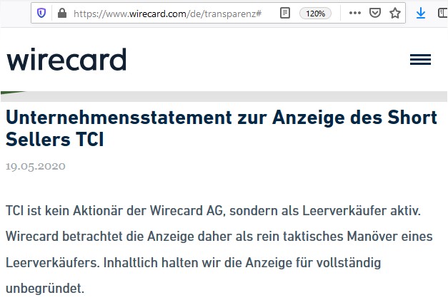 Wirecard 2014 - 2025 1179372