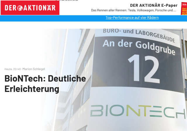 Biontech & MRNA: Revolution in der Pharmaindustrie 1242967